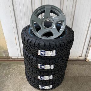 BFグッドリッチKO2◆235/70R16◆16×6J-5◆《CST ZERO-1HYPER JL》ジムニー　セメントグレー　JBJA ハイパー　4本セット　ホワイトレター