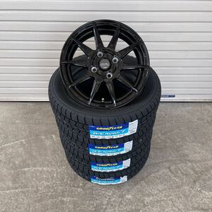 《AME サーキュラーC10R 》グッドイヤーアイスナビ7◆155/65R14◆NBOXタントムーヴワゴンRラパンアルトトコットスペーシア　スタッドレス