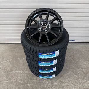 シュナイダースタッグ◆グッドイヤーアイスナビ7◆155/65R14◆NBOXタントムーヴワゴンRラパンアルトデイズトコットスペーシア スタッドレス