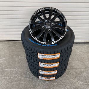 MUD BAHN XR-600S ◆ TOYOオープンカントリーRT 165/80R14ホワイトレター　チューナーサイズ　リフトアップ軽トラ 軽バン 4本セット