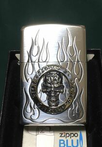 ZIPPO SKULL ジッポー ドクロ　スカル　骸骨　現状品