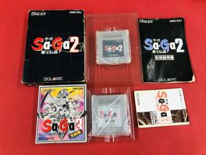 SAGA3 サガ3 時空の覇者 完結編 SAGA2 サガ2 秘宝伝説 箱説付 同梱可！即決！！大量出品中！！