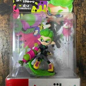 新品未開封 Switch amiibo スプラトゥーン ボーイ（ネオングリーン）