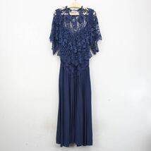 *SPECIAL ITEM* ITALY VINTAGE LACE DESIGN LONG DRESS ONE PIECE/イタリア古着レースデザインロングドレスワンピース_画像4