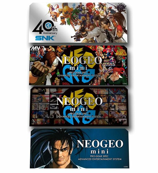 SNK　NEOGEO mini キャラクターステッカー (4枚入り) 4セット