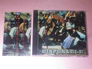 ★THE DEVIANTS(デヴィアンツ)【DISPOSABLE(セカンドアルバム)】CD[国内盤]・・・スラムロード/ミックファレン/ラストマン/アシッドパンク