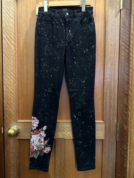 JOE'S EDWIN 24 THE CHARLIE 黒 Made in LA スキニーパンツ ストレッチ素材 high rise skinny ankle エドウィン 新品未使用品 送料無料