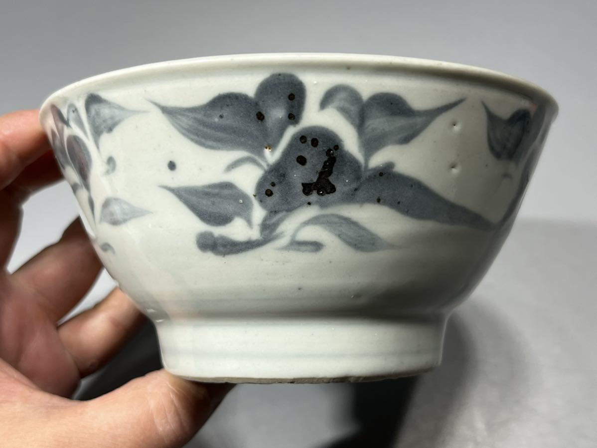 最新入荷】 青花染付将軍缶 (物入れ)中国の陶器 時代物 工芸品 陶芸