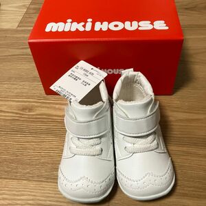 ミキハウス (MIKIHOUSE) ベビーシューズ 13-9302-970 13cm 白