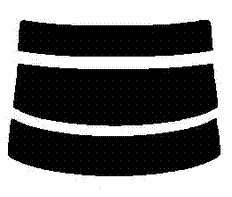 ダークスモーク　１３％　極厚　2層構造フィルム　リヤガラスのみ　ティアナ J31 カット済みカーフィルム