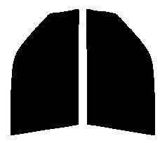 ライトスモーク　５０％　運転席、助手席　ステップワゴン　RF1・RF2　カット済みフィルム