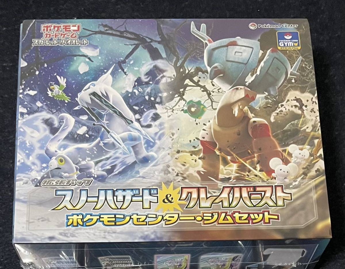 スノーハザード&クレイバースト ポケモンセンタージムセット | www