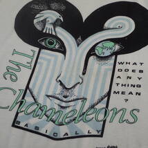 ■ 80s The Chameleons Vintage T-shirt ■ カメレオンズ ヴィンテージ Tシャツ 当時物 本物 バンドT ロックT newwave postpunk_画像1