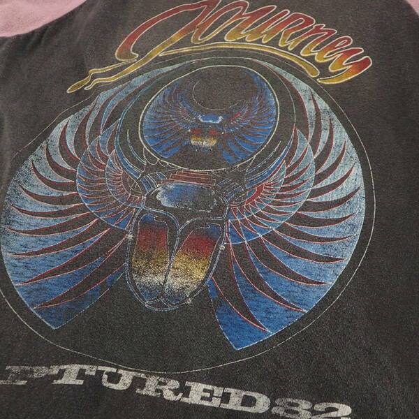 ■ 80s Journey Vintage T-shirt ■ ジャーニー ヴィンテージ Tシャツ 当時物 本物 バンドT ロックT hard rock jazz rock