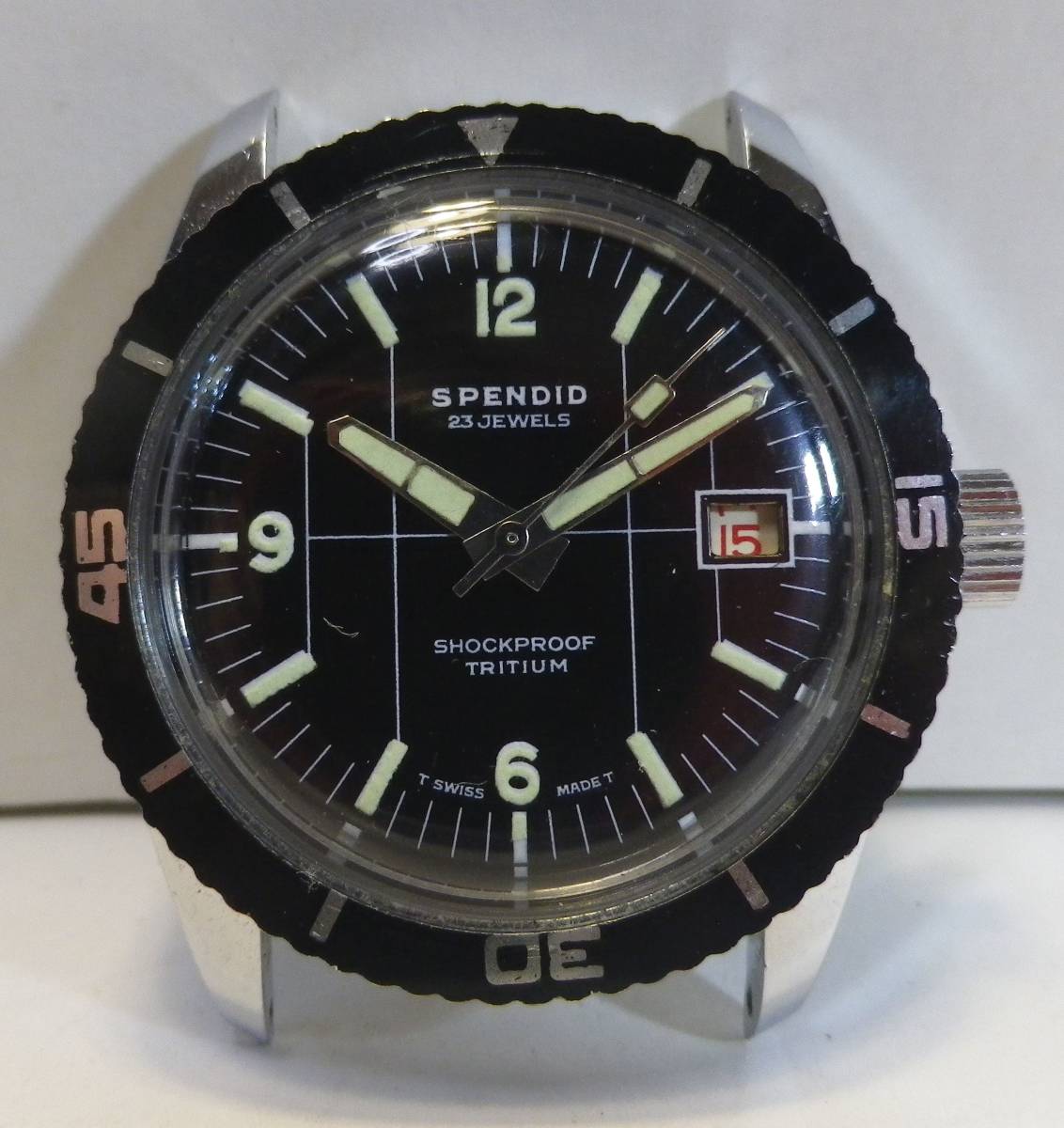 全ての SPENDID 50'アンティーク DIVERS デッドストック Watch MEN'S アナログ(手巻き)