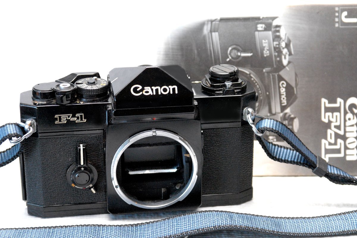 Canon キャノン 最高峰 昔の高級一眼レフカメラ F-1 ボディ (前期型