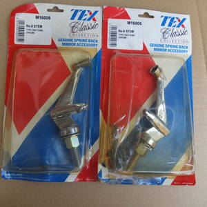 TEX mirror adjust stem left right 2 piece set ( new goods )