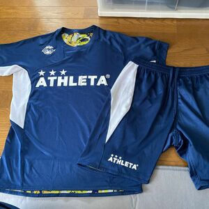 アスレタ ATHLETA サッカー トレーニングウェア　リバーシブル　上下セット　メンズ　M