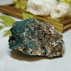 【E5630】擬孔雀石＊燐酸塩鉱物＊原石＊天然石＊Pseudomalachite