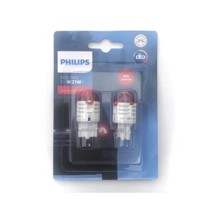 パッケージ少々難あり 日本正規品 PHILIPS Ultinon Pro3000 アルティノン LED T20シングル(W21W) ストップランプ レッド 11065U30RB2