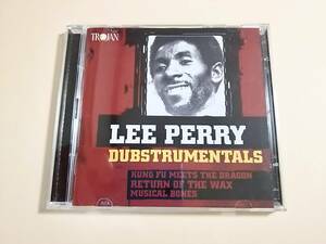 LEE PERRY / DUBSTRUMENTALS [ TROJAN ] 2枚組CD 「KUNG FU MEETS THE DRAGON」「RETURN OF THE WAX」「MUSICAL BONES」Vin Gordon 収録