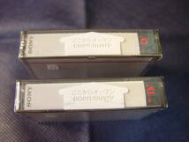 SONY ミニ DV カセット　DVM60 ME 未使用品 2個 ソニー MINI DVデジタル ビデオ カセットテープ_画像3