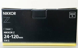 ニコン　NIKON NIKKOR Z 24-120mm f/4 S 元箱のみ　レンズはありません