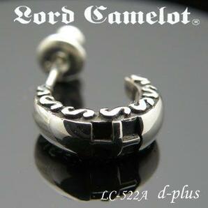 ハーフ フープ ピアス ロードキャメロット Lord Camelot LC522 シルバー リリー クロス 片耳用の画像3