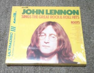 輸入盤1CD BOX：BEATLES/JOHN LENNON SINGS THE GREAT ROCK & ROLL HITS ROOTS/ULTRADISC II/インナースリーブ/スリップケース/24Kゴールド