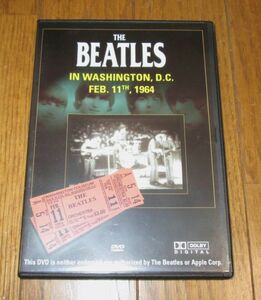 輸入盤1DVD：BEATLES/IN WASHINGTON,D.C. FEB.11TH,1964/US/PASSPORT VIDEO/BONUS:TRIVIA GAME/国内再生可