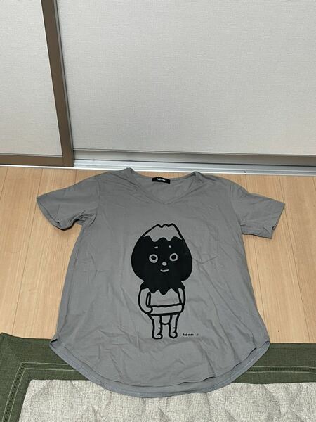 Ne-net⊆ふじさん胸ポケットTシャツ⊆ネネット