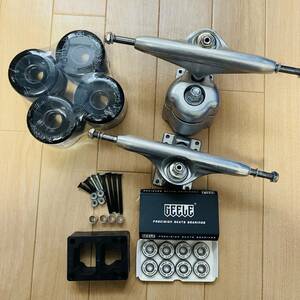  profit Surf skate YOW S5 same function truck 65*45mm soft Wheel ABEC11 bearing suspension set A