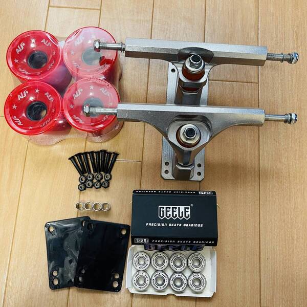 お得 サーフスケート CARVER カーバー CX4同機能トラック 第二世代 70*51mmソフトウィール ABEC11ベアリング 足回りセット H