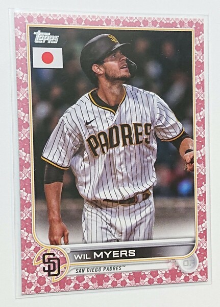 WIL MYERS SAN DIEGO PADRES Topps BASEBALL 2022 JAPAN EDITION /99