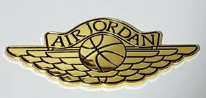 NBA バスケ バスケットボール 飾り Air Jordan アルミ エア ジョーダン カー 3D ステッカー 金黑 当日発送
