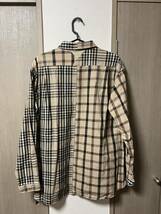 White mountaineering 19AW CHECK BIG SHIRT ホワイトマウンテニアリング nonnative GANRYU Sacai バーバリーチェック SOPH サカイ GDC_画像3