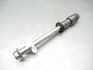 B1R5-0516 ホンダ スーパーカブ50 カスタム C50-E フロント アクスルシャフト 純正品 【C50-067～ (4速 セル付) 動画有】