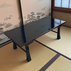 (GW限定値引)京都お茶屋料理屋の折りたたみテーブル　1-7脚　引き取り専用