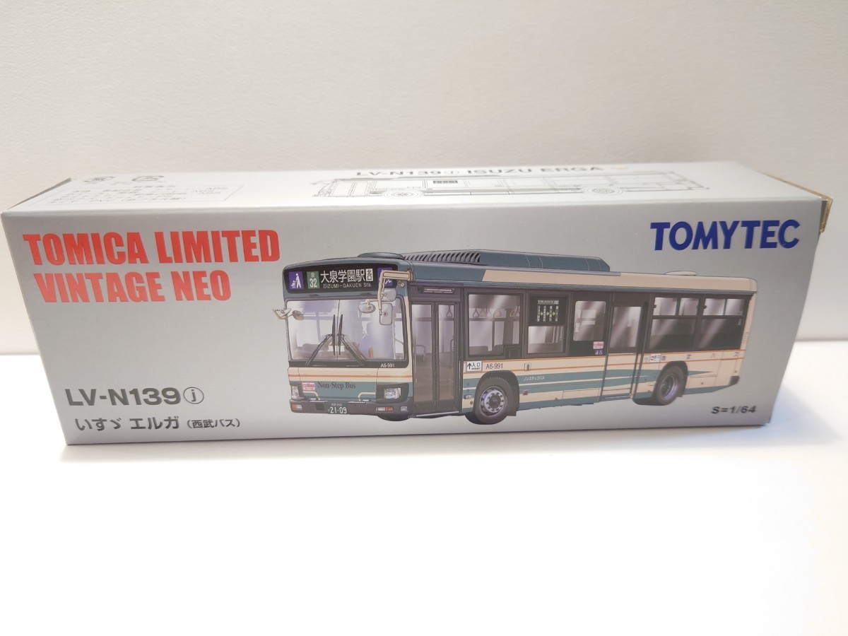 LV-N139-c 1/64 いすゞ エルガ 東武バス トミカ LVN-