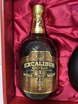 【2本セット】酒 excalibur 12年 アルマニャック NAPOLEON ブランデー 箱付_画像2