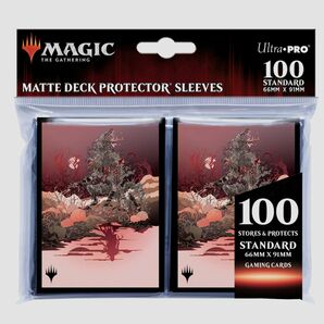 【未使用】MTG　月の憤怒、アーリン　スリーブ　ウルトラプロ