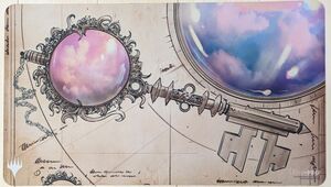 【未使用】MTG　雲の鍵/Cloud Key　プレイマット