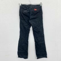 Dickies ワーク・ペインターパンツ W30 ディッキーズ ブラック ロゴ 古着卸 アメリカ仕入 2305-126_画像6