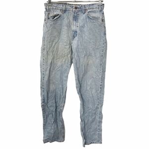 Levi's 550 デニムパンツ W34 リーバイス オレンジタブ 90's USA製 ライトブルー 古着卸 アメリカ仕入 2305-1198