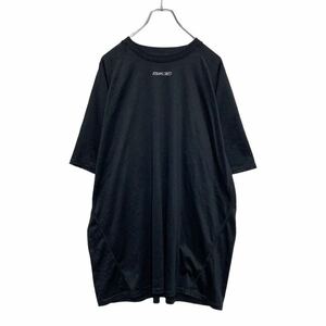 Reebok 半袖 Tシャツ XL ブラック ホワイト リーボック スポーツ ビッグサイズ ドライ 古着卸 アメリカ仕入 a505-6133