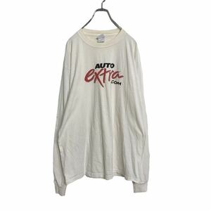 GILDAN 半袖 プリントTシャツ L ホワイト ギルダン ロンT 古着卸 アメリカ仕入れ a407-5260