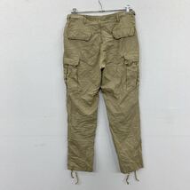 GENUINE GEAR ワーク・ペインターパンツ W31-35 ベージュ カーゴ 古着卸 アメリカ仕入 2305-1351_画像5