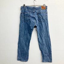 Levi's 505 デニムパンツ W36 リーバイス レギュラーフィット ビッグサイズ ブルー メキシコ製 古着卸 アメリカ仕入 2305-1633_画像4