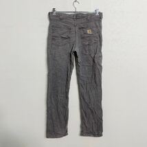 Carhartt ワークパンツ W32 グレー カーハート 102517 039 ストリート リラックスフィット 古着卸 アメリカ仕入れ b402-255_画像6