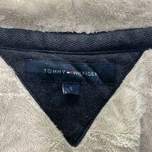 TOMMY HILFIGER フルジップスウェットパーカー Sサイズ トミーヒルフィガー 裏ボア 紺 ネイビー 古着卸 アメリカ仕入れ a402-5623_画像8